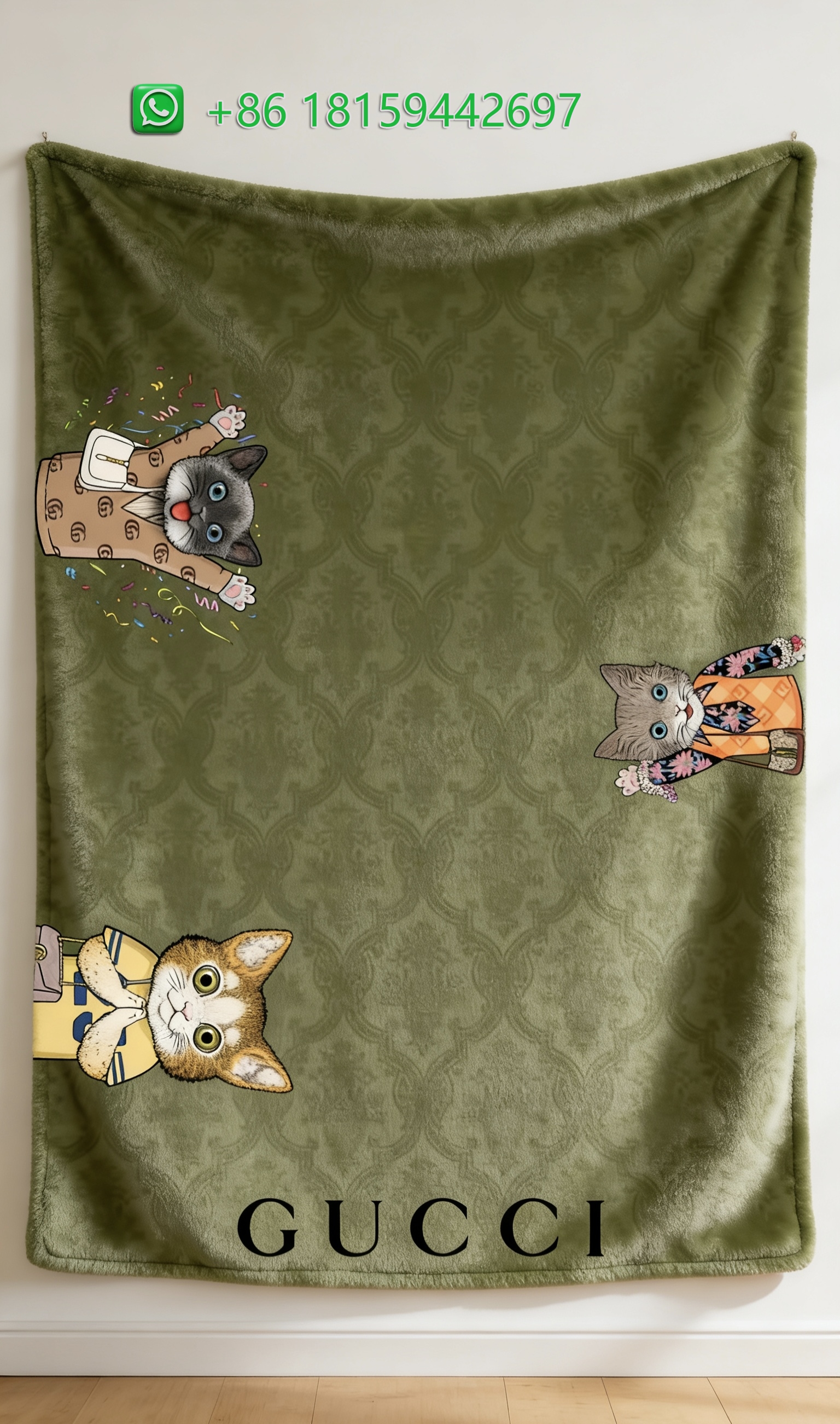 Gucci Throw Blankets